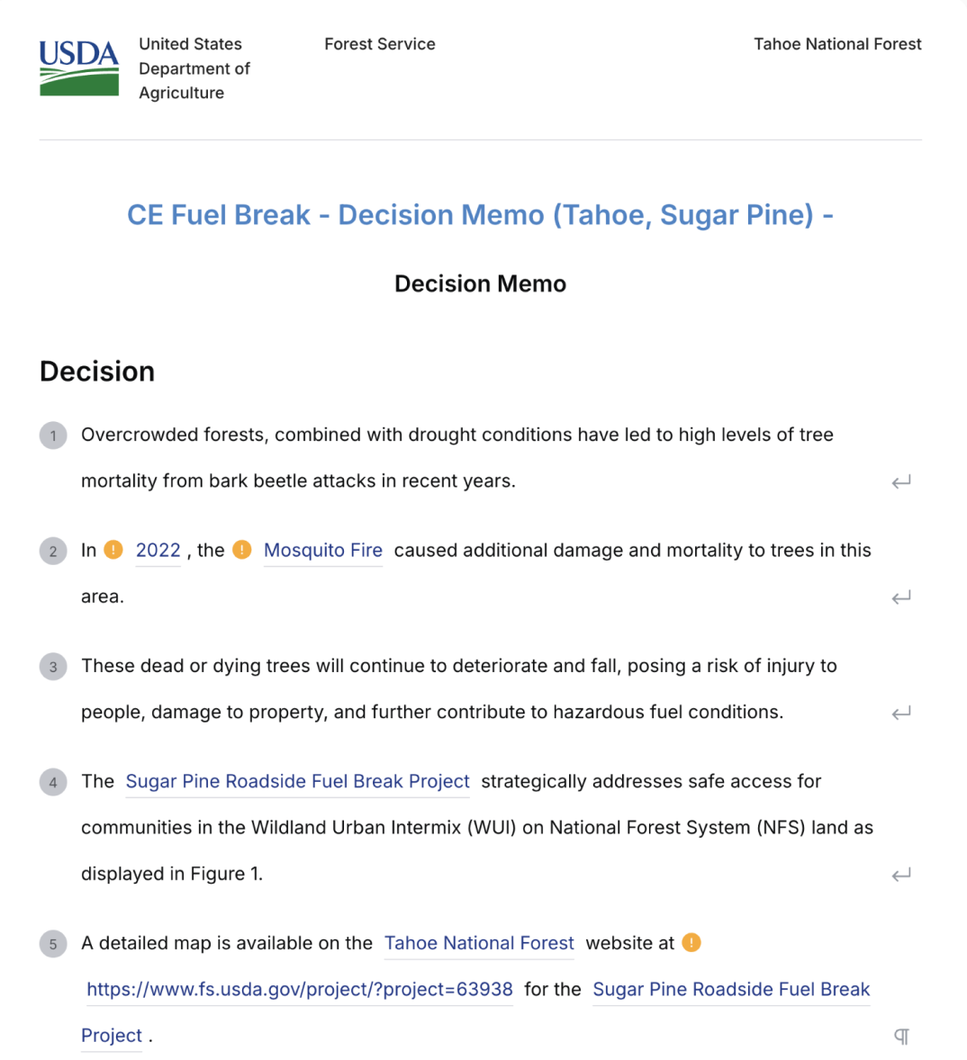 Decision Memo