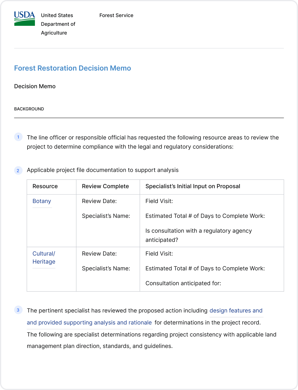 Decision Memo